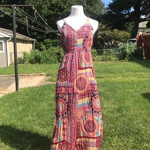 Spaghetti Strap Maxi Dress